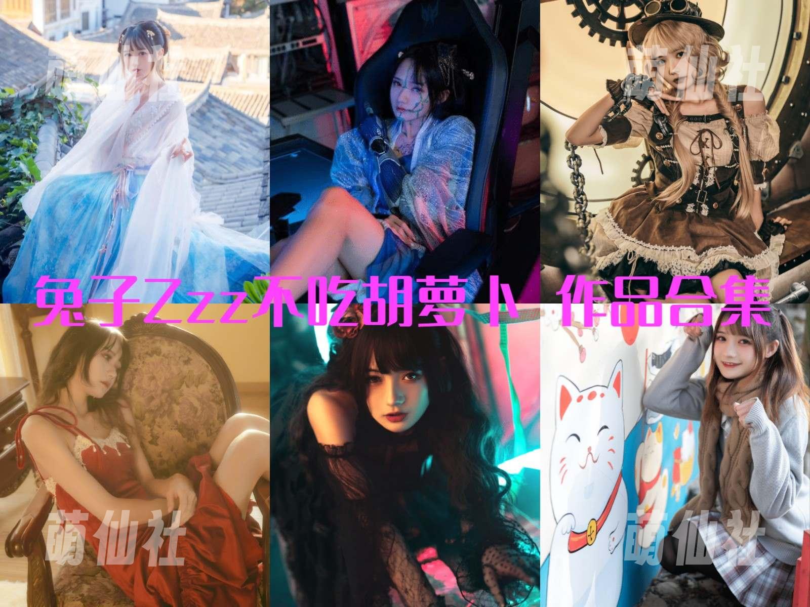 兔子Zzz不吃胡萝卜 COS写真作品合集